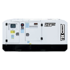 Generador de Cabina Estacionario Diésel 275kVA TDKGE250CUM (Motor CUMMINS) - TDK Machinery