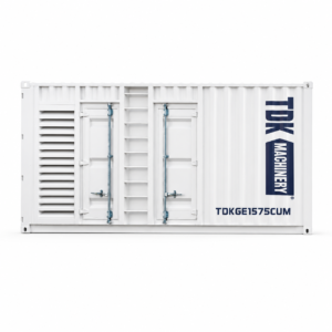 Generador de Cabina Estacionario Diésel 1875kVA TDKGE1575CUM (Motor CUMMINS) - TDK Machinery