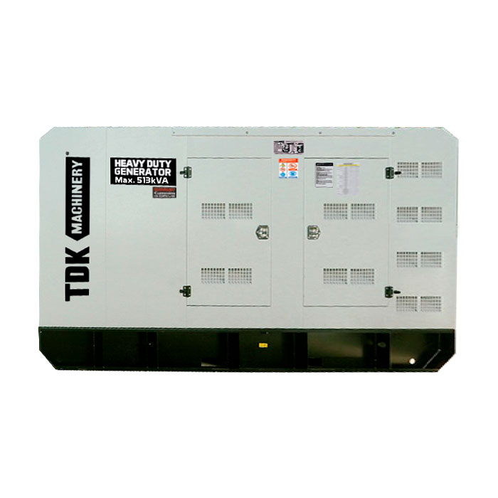 Generador de Cabina Estacionario Diésel 513kVA (Motor CUMMINS)