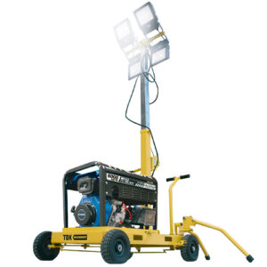Torre de Luz Móvil a Diésel Con Generador HYUNDAI 6.0 kW